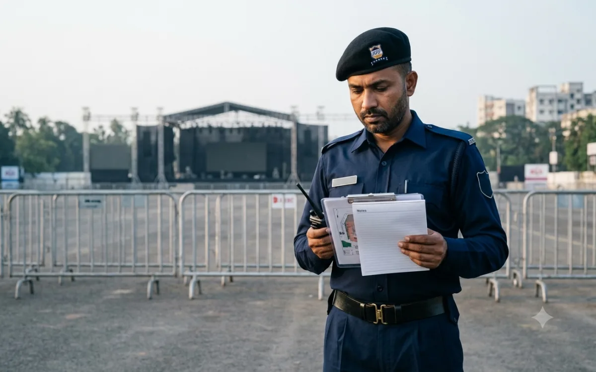 Event Security Planning: A Countdown Checklist from T-30 Days to Gate Open